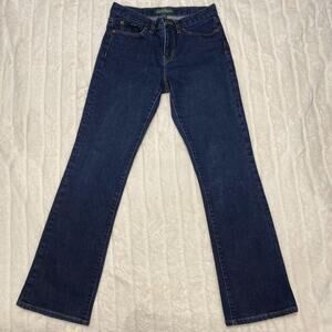 Lauren Ralph Lauren Women's Blue Boot Cut Jeans